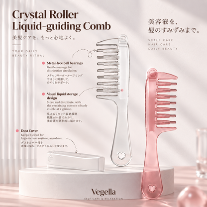 Scalp Serum Applicator Comb